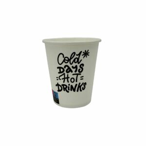 Papírpohár 200 ml - cold days hot drinks - 8 OZ (110x80x52 mm)(T)