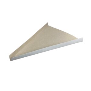 Pizzaszelet tálca, fehér, 250 x 243 mm