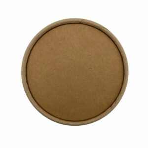 begreen leveses papírtégely tető,barna,Ø116 mm,770 ml-es tégelyhez (r. 20200239)