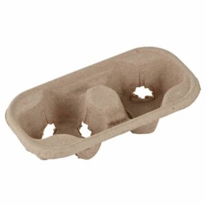 Kopholder Bakke 215x108x42 mm Pap Natur til 2 bægre