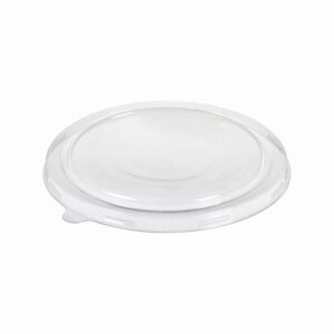 Plastlåg Catersource Rund Ø150mm APET Transparent Til salatskål Ø148mm