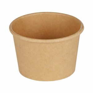 Dressingbæger 60 ml 2 oz Ø62 x 40 mm kraft pap/PE Brun