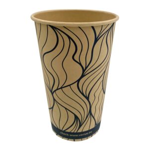 Kaffebæger Bambus Ø90x135mm 40cl 16oz Single Wall Natur Verive
