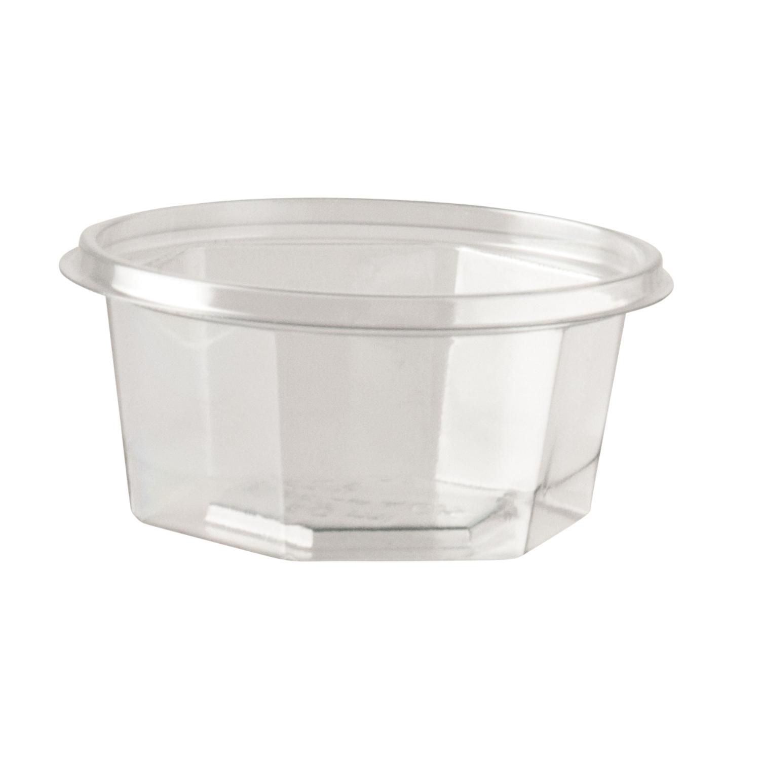 Dressingbæger Catersource 50ml Ø68xH31mm APET klar