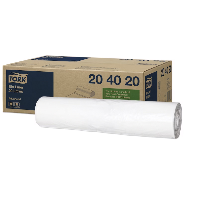 Affaldspose Tork 20 ltr til Affaldsspand Tork B2