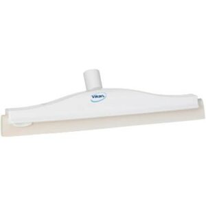 Gulvskraber 40 cm med drejeled hvid