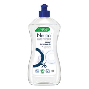 Håndopvask Neutral Opvask 500ml Svanemærket Allergimærket uden Farve/Parfume