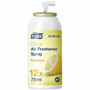Luftfrisker Aerosol Tork Airfreshener Citrus 75ml med Parfume til Spray A1 disp
