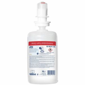 Skumsæbe Tork Antimikrobiel 1000ml med Ethanol/Alkohol uden Parfume til S4 disp