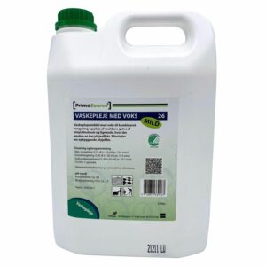 Vaskepleje Prime Source Mild 26 5ltr Svanemærket med Voks uden Farve/Parfume