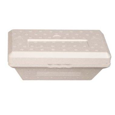 Isboks 1ltr termo/portionsboks L232xB134xH68mm Med Løst Låg Hvid