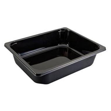 Bakke 1/2 GN C2325-1B 1-Rum 5100ml L325xB265xH80mm HICPET Sort
