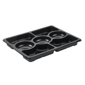 Bakke 7-rum Zen Celection 320x250x33 mm Tapas PP Sort