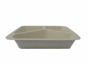 Pojemnik do zgrzewania 3-dzielny 22,8 x 17,9 x 4,5 cm (paczka 50 szt.)