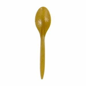 Łyżka z włókien drzewnych, 18 cm, jasny brąz (paczka 100 szt.)
