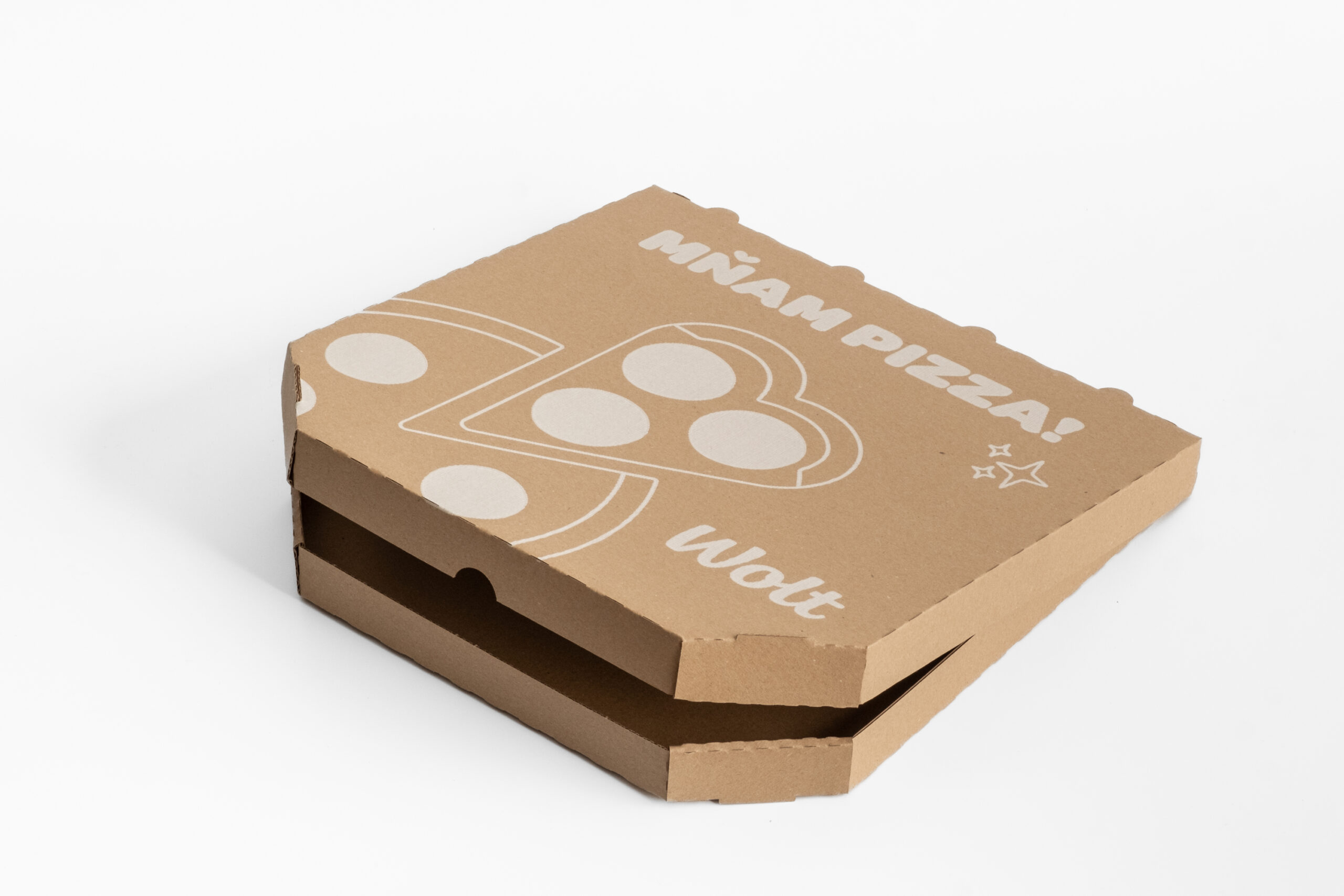 Pizza krabice Wolt 330 x 330 mm - Image 3