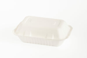 Menu box z cukrovej trstiny 200 x 200 x 75 mm