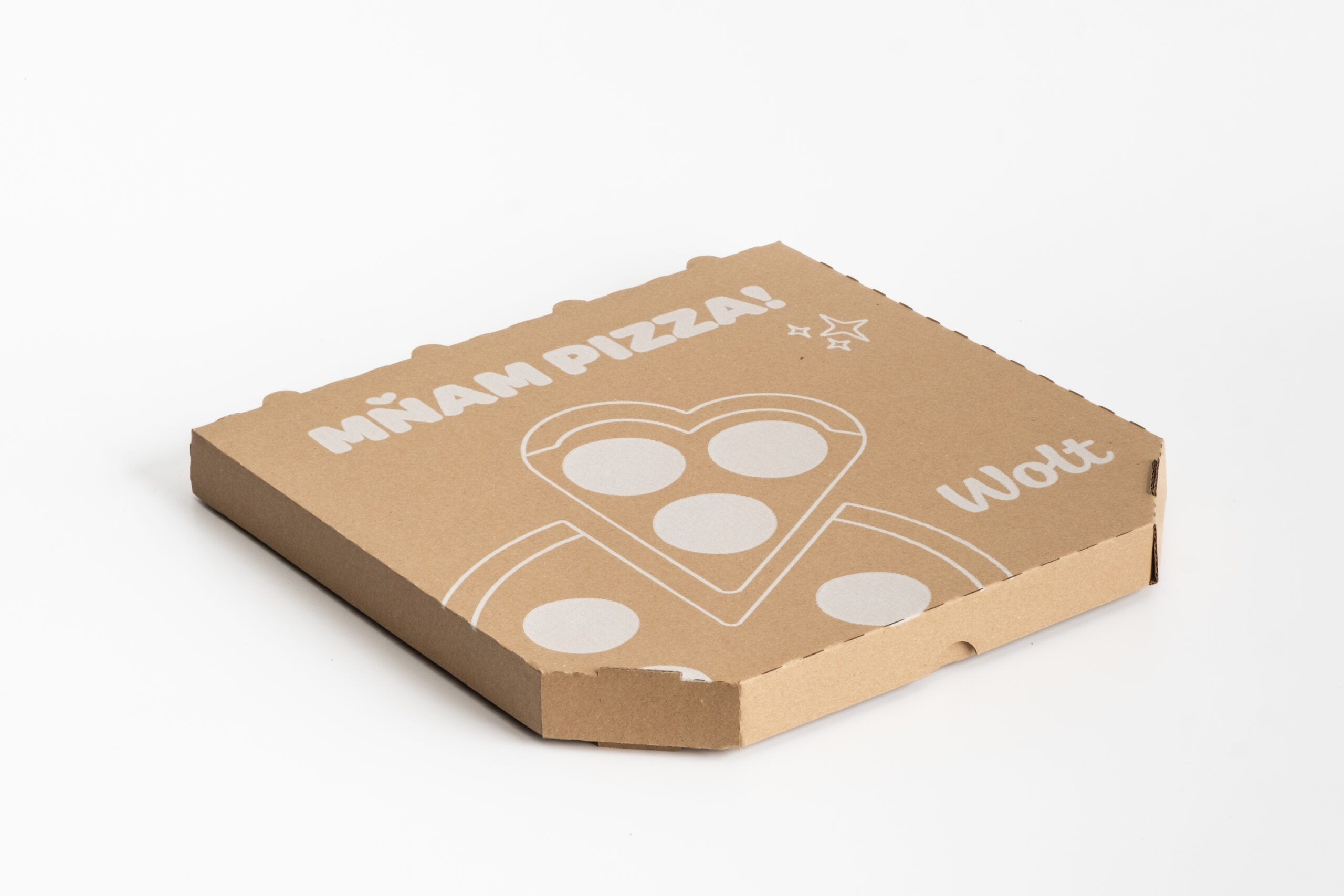 Pizza krabica 400 x 400 mm