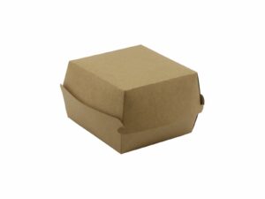 Krabicka na Burger box XL kraft  110x110x77mm