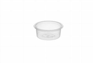 Saucenbehälter aus PP 50 ml, fi 66 mm, 27 mm (Packung mit 100 Stück).