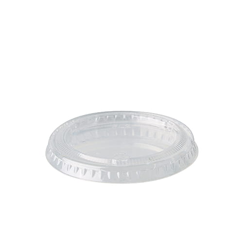 Deckel aus PLA, Ø 60 mm (Packung 50 Stück).
