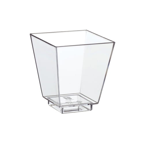 Desserttasse klar, 4,5 x 4,5 x 5 cm, 50 ml (Packung 50).