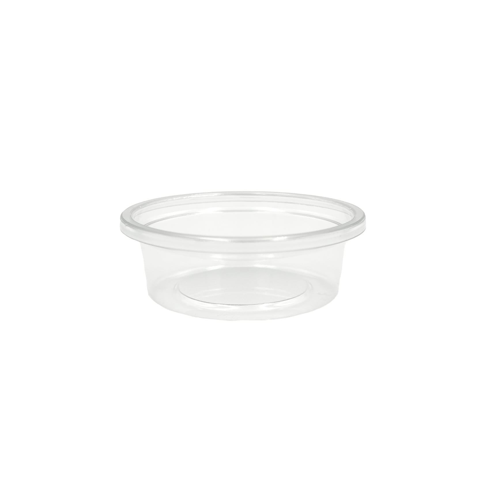 rPET- Saucenbehälter, Ø 62,5 mm, 30 ml (Packung 100 Stück)
