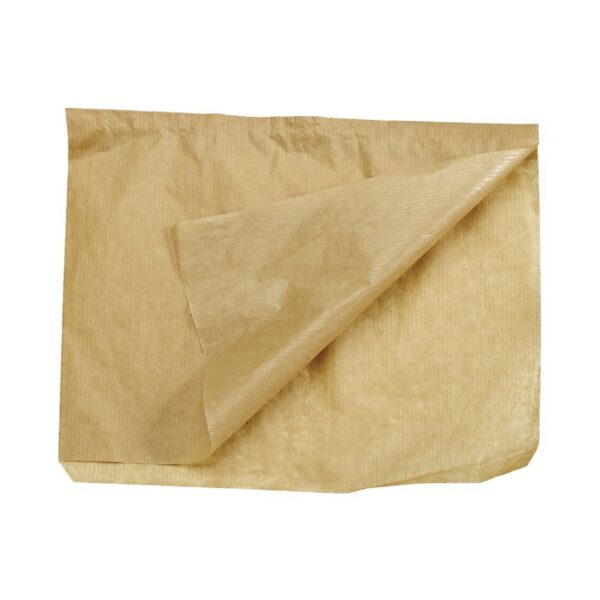 OUTLET Kraft hamburgeres nagy tasak, 24x24 cm