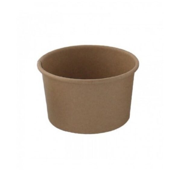Papírtégely - barna - 70 ml Ø62 mm(21500036)
