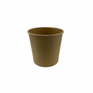 begreen leveses papírtégely,barna,Ø90mm,350ml (tető:20200290)r:20200234