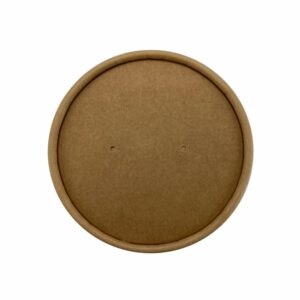 begreen leveses papírtégely tető,barna,Ø90mm,350ml tégelyhez(20200289)r:20200237